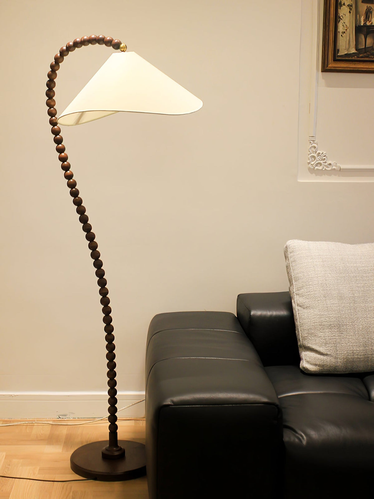 Nadia Modern Wood Floor Lamp