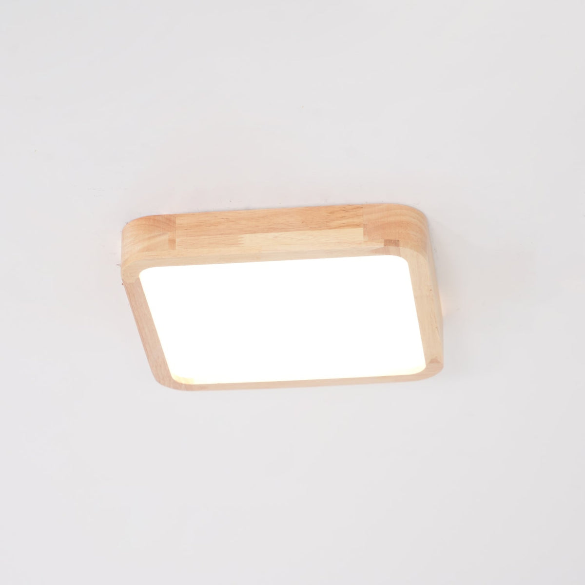 Damian Ceiling Light Wooden Geometric LED