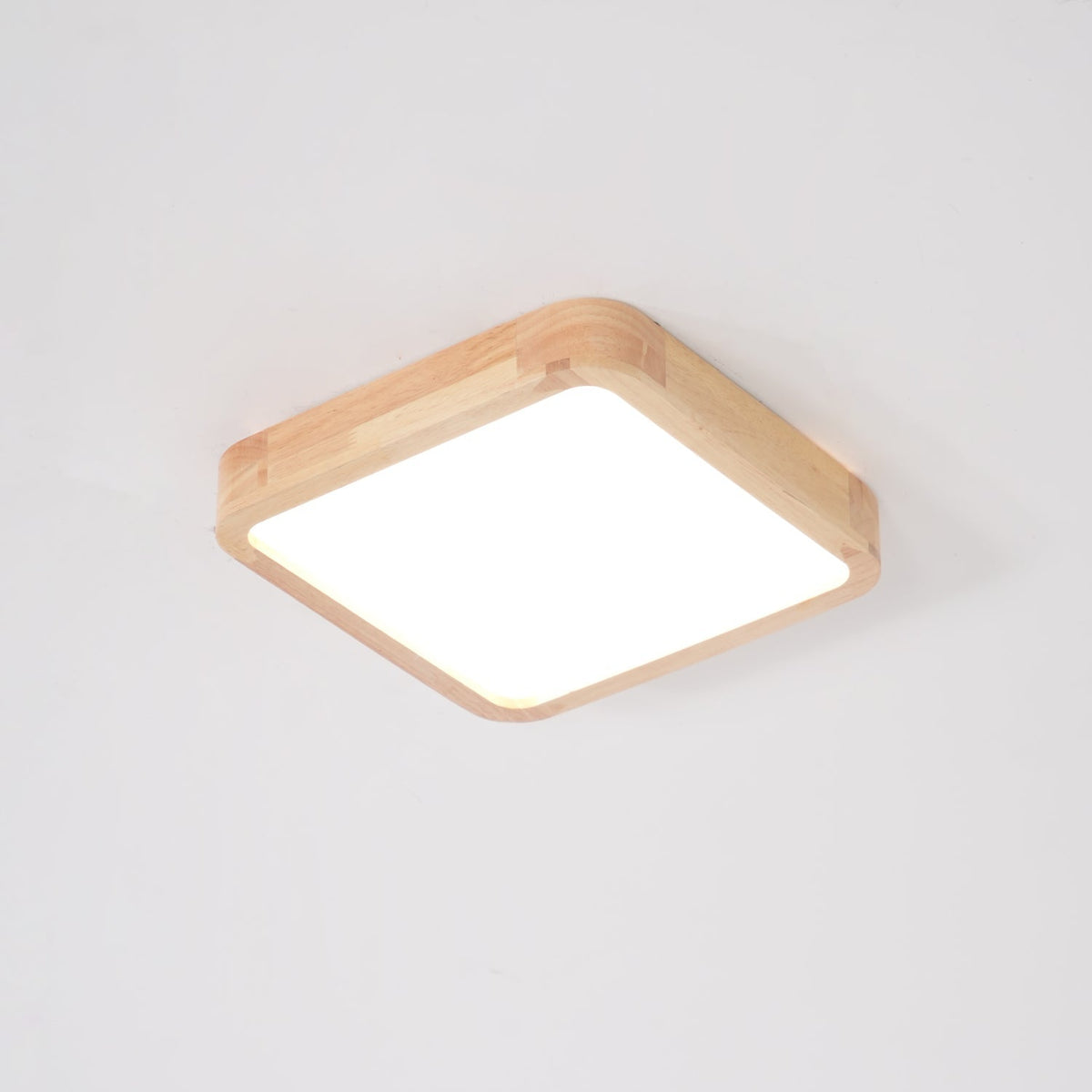 Damian Ceiling Light Wooden Geometric LED