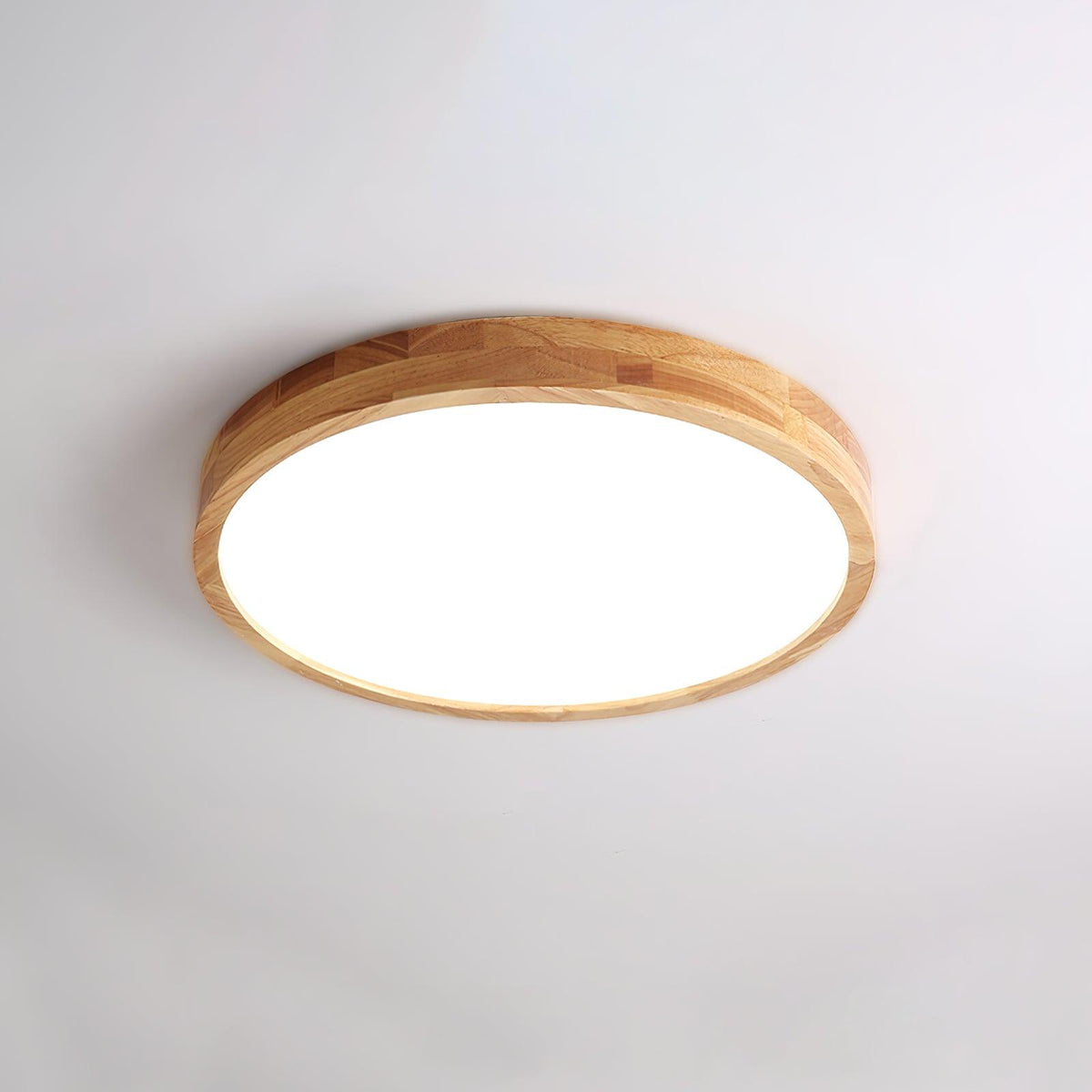 Damian Ceiling Light Wooden Geometric LED