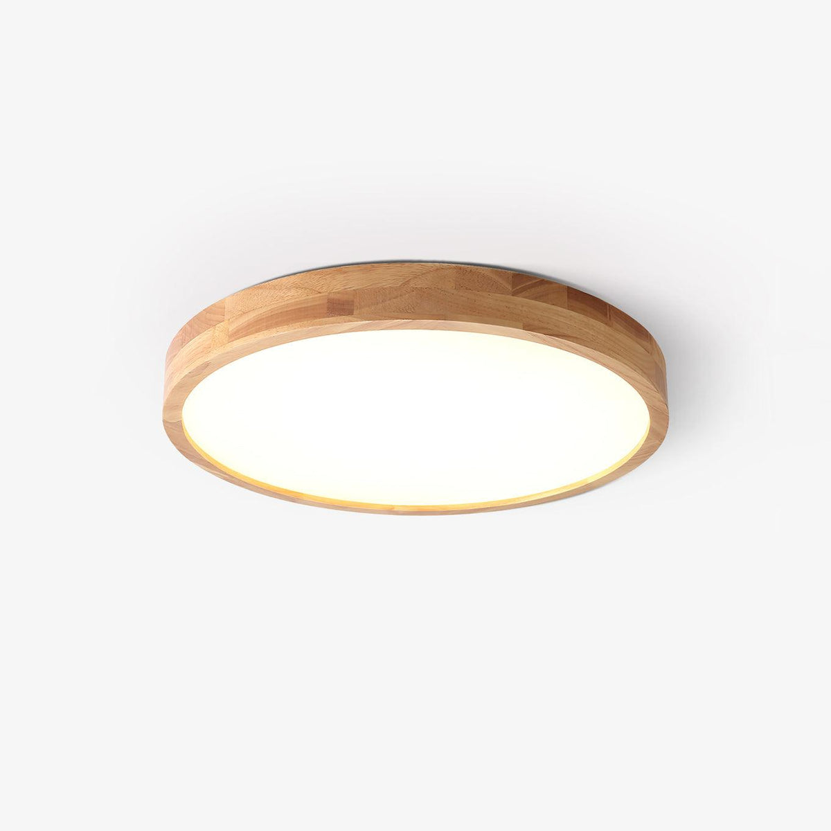 Weson Wooden Geometric Flush Mount Ceiling Light