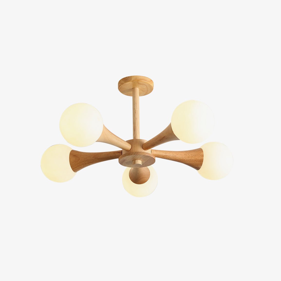 Kojel Wooden Nera Chandelier