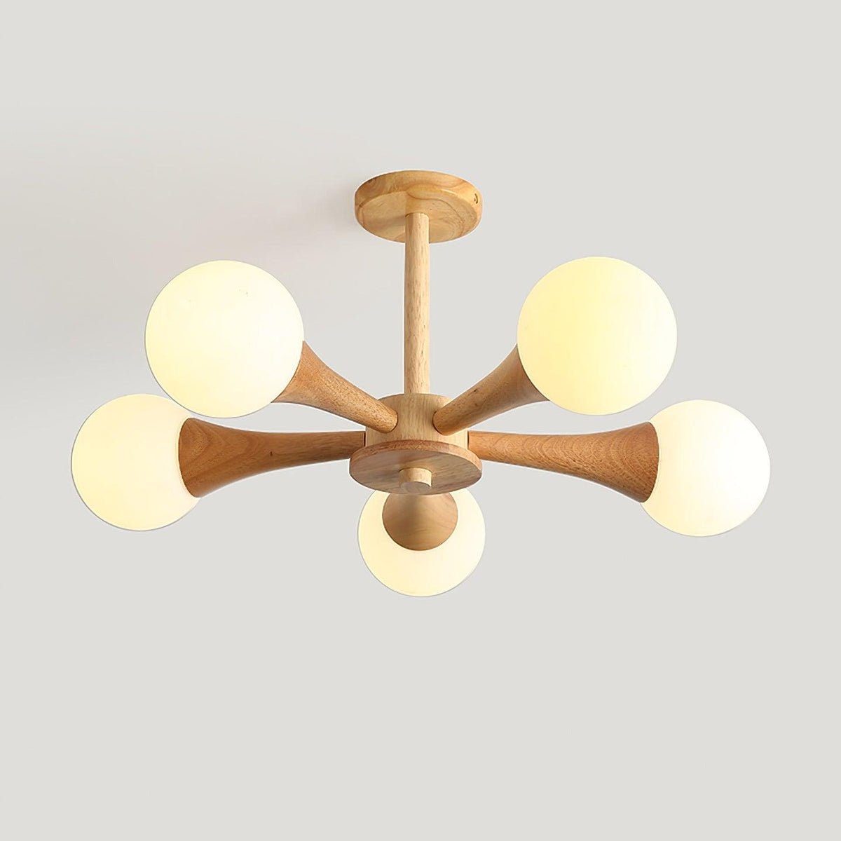 Kojel Wooden Nera Chandelier
