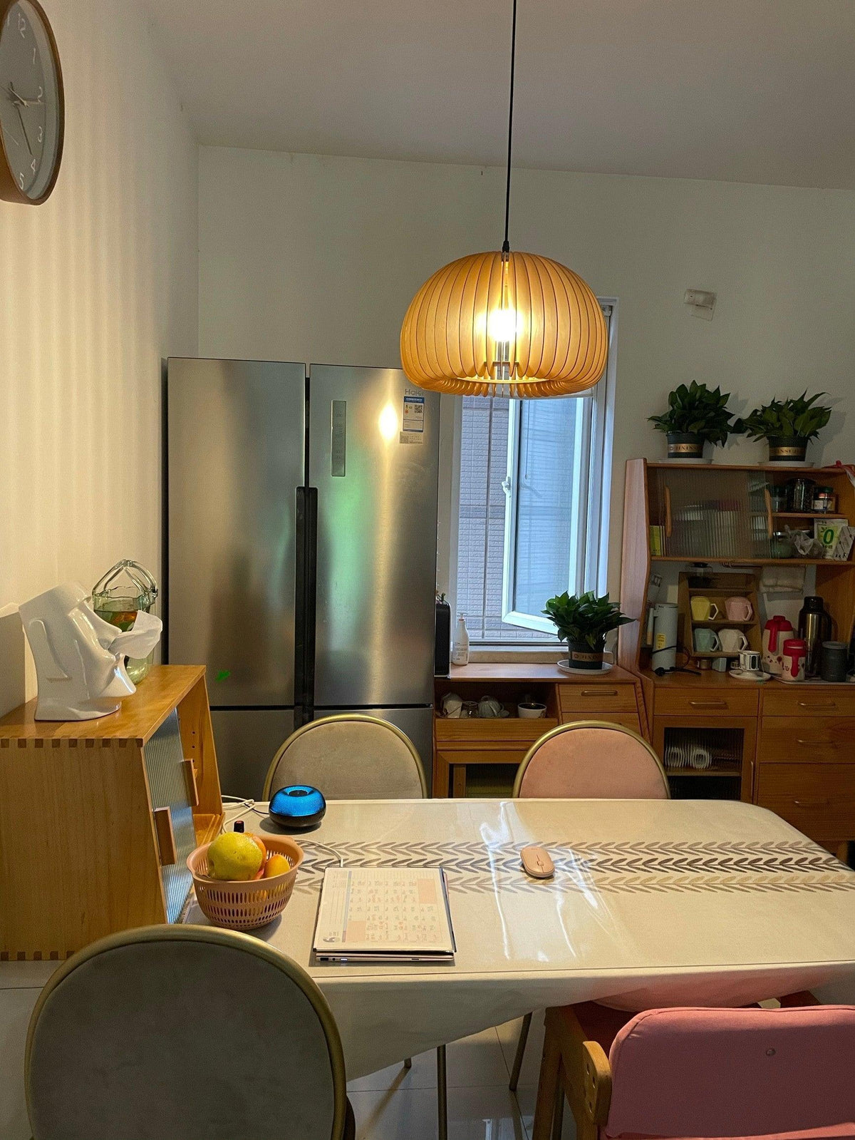 Enoris Wood Retro Pendant Lights