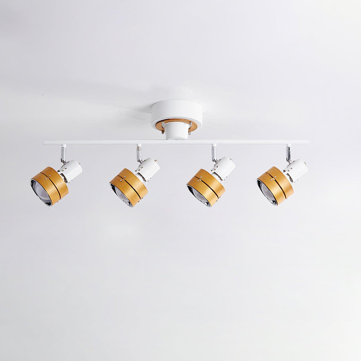Elsorila Elegance Adjustable Spot Wooden Ceiling Lamp