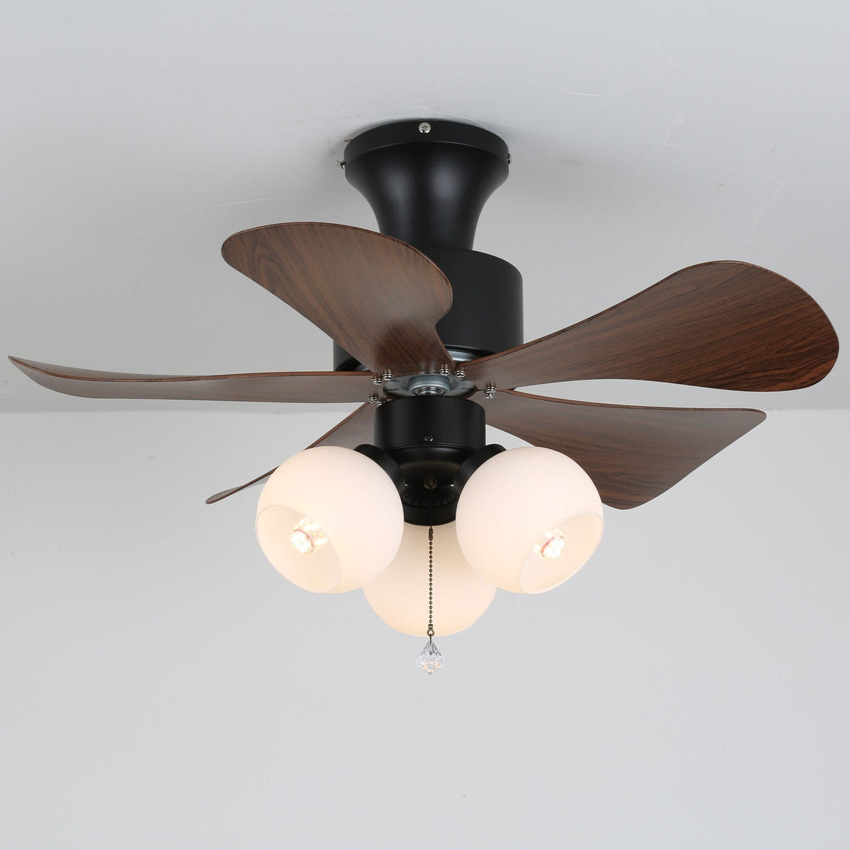Rinania Vintage Wood Ceiling Fan Light