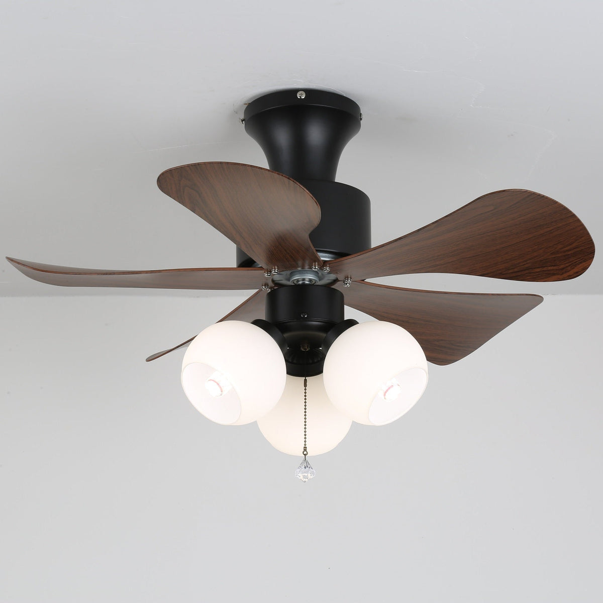 Rinania Vintage Wood Ceiling Fan Light