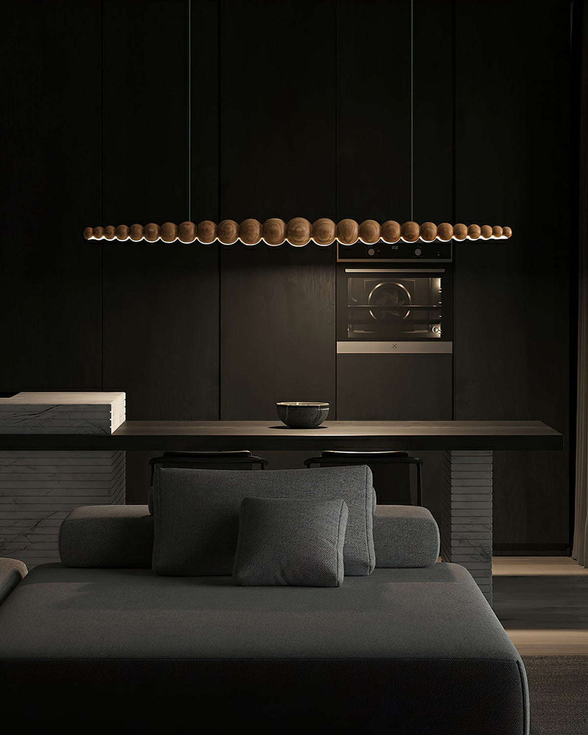 Orlanre Wood Minimalistic Pendant Light