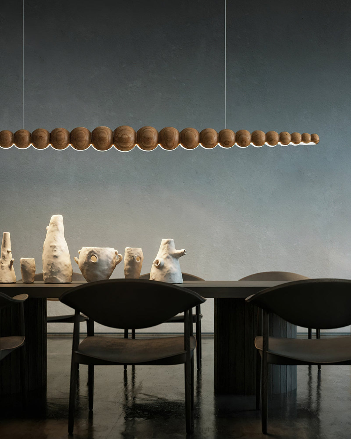 Orlanre Wood Minimalistic Pendant Light