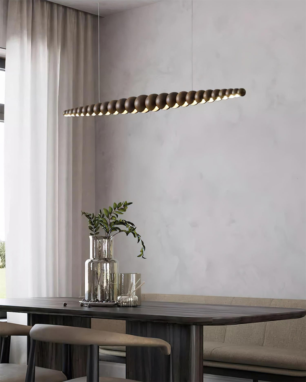 Orlanre Wood Minimalistic Pendant Light