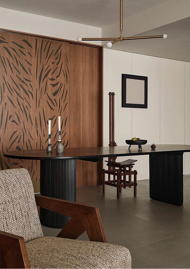 Solireon Modern Brass Wrapped Linear Chandelier