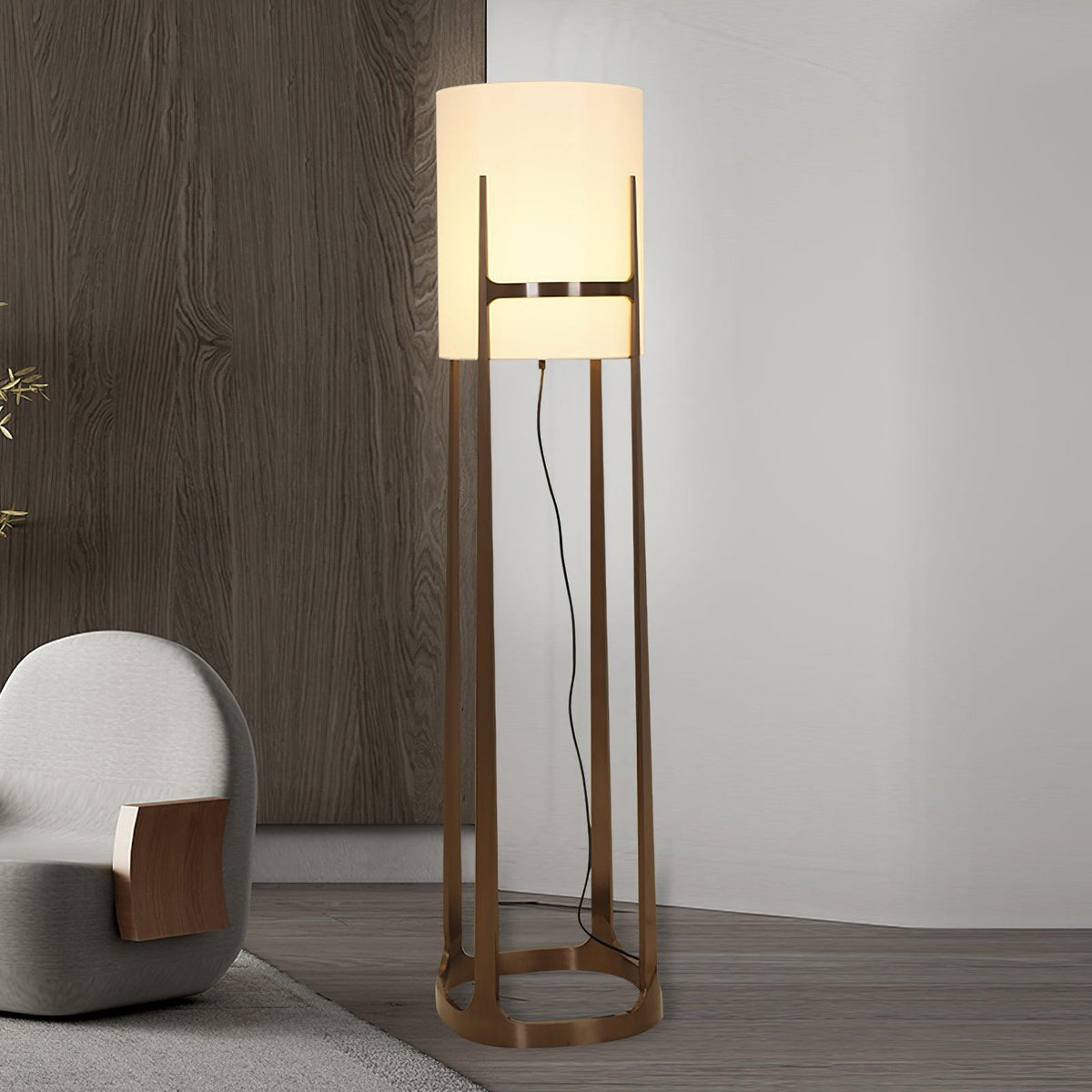 Mirinelle Classic Fabric Floor Lamp