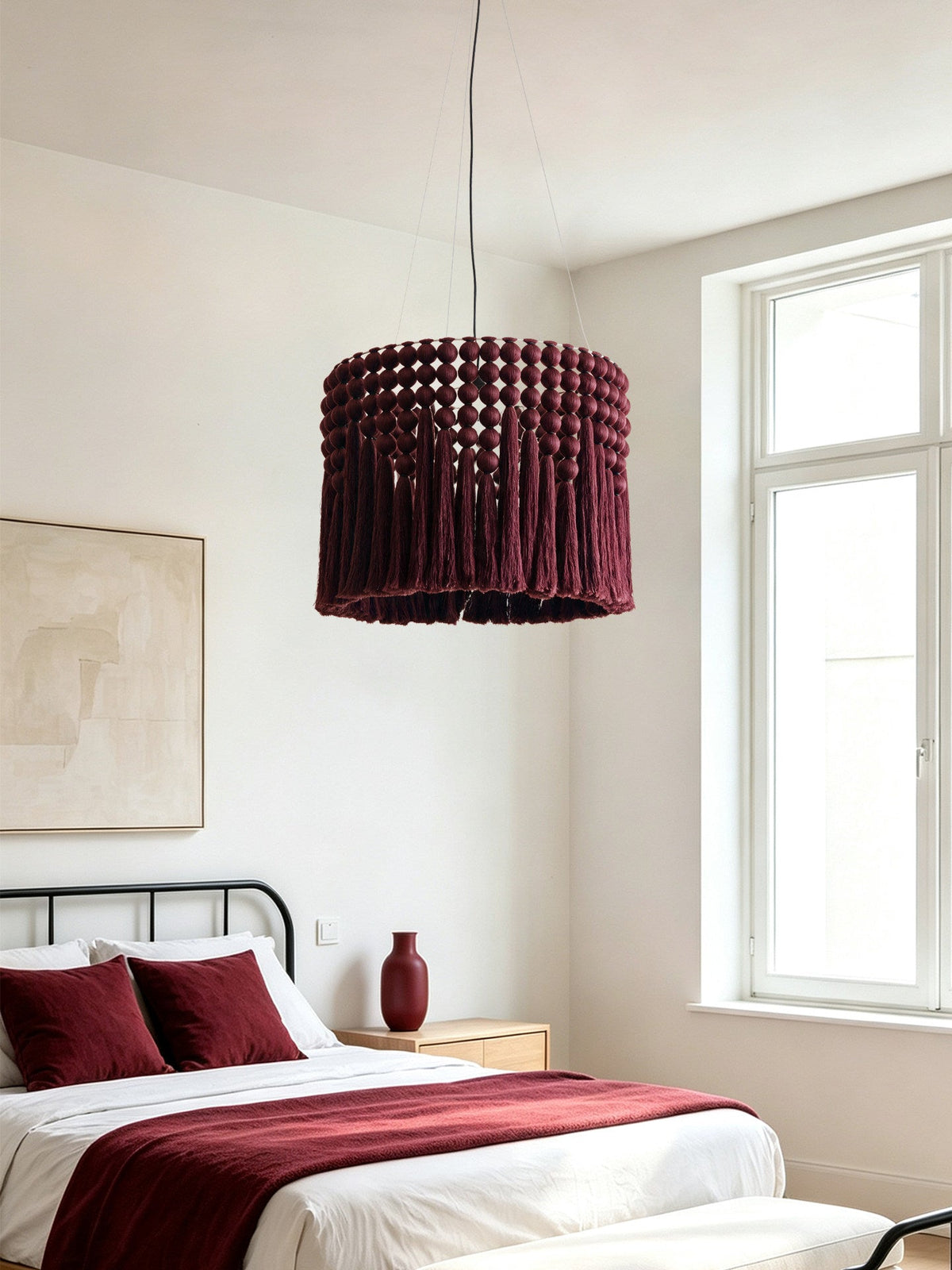 Verleigh Macrame Tassel Pendant Lamp