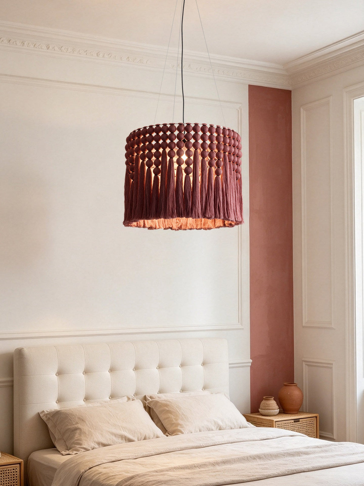 Verleigh Macrame Tassel Pendant Lamp