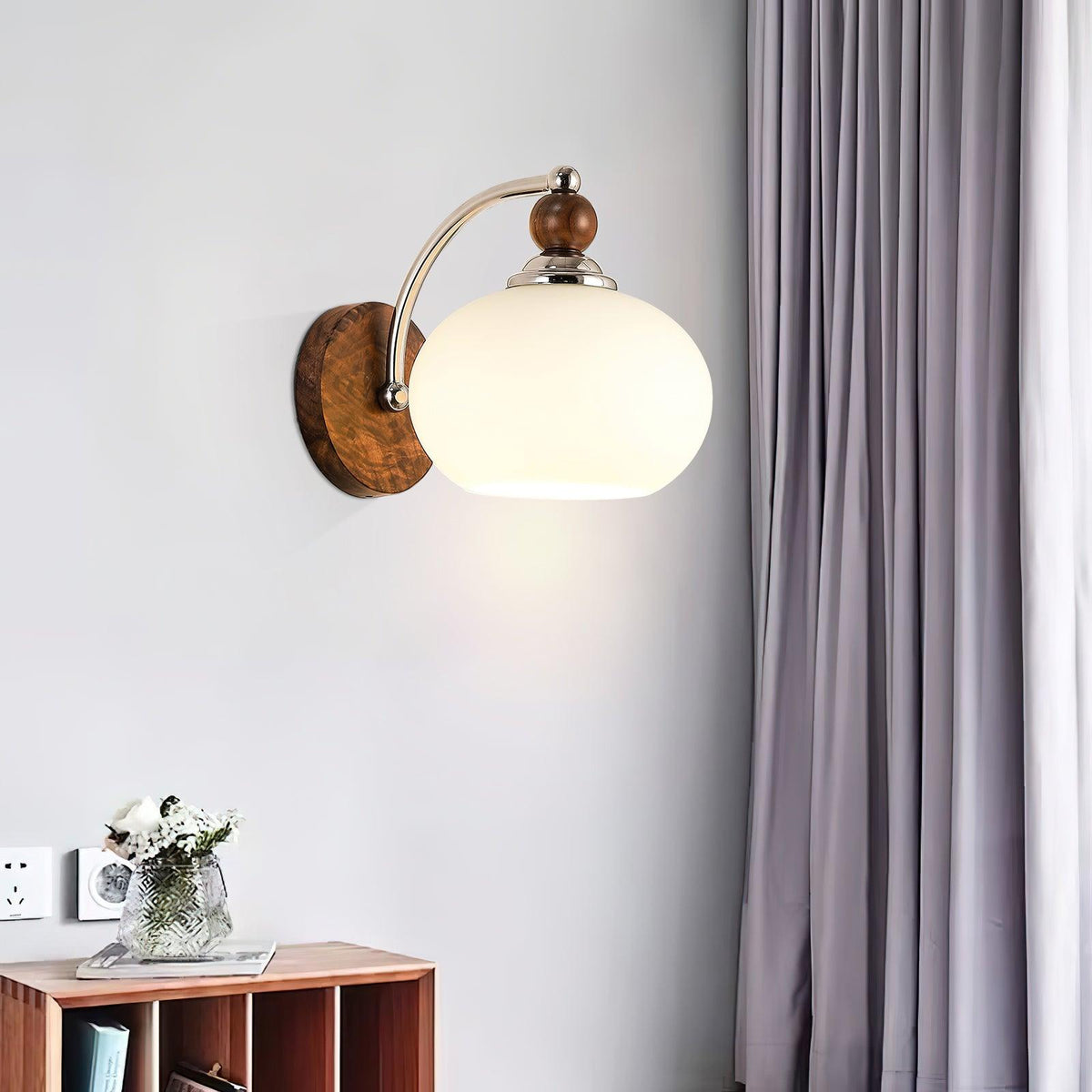 Vicare Premium Nordic Art Glass Wall Lamp