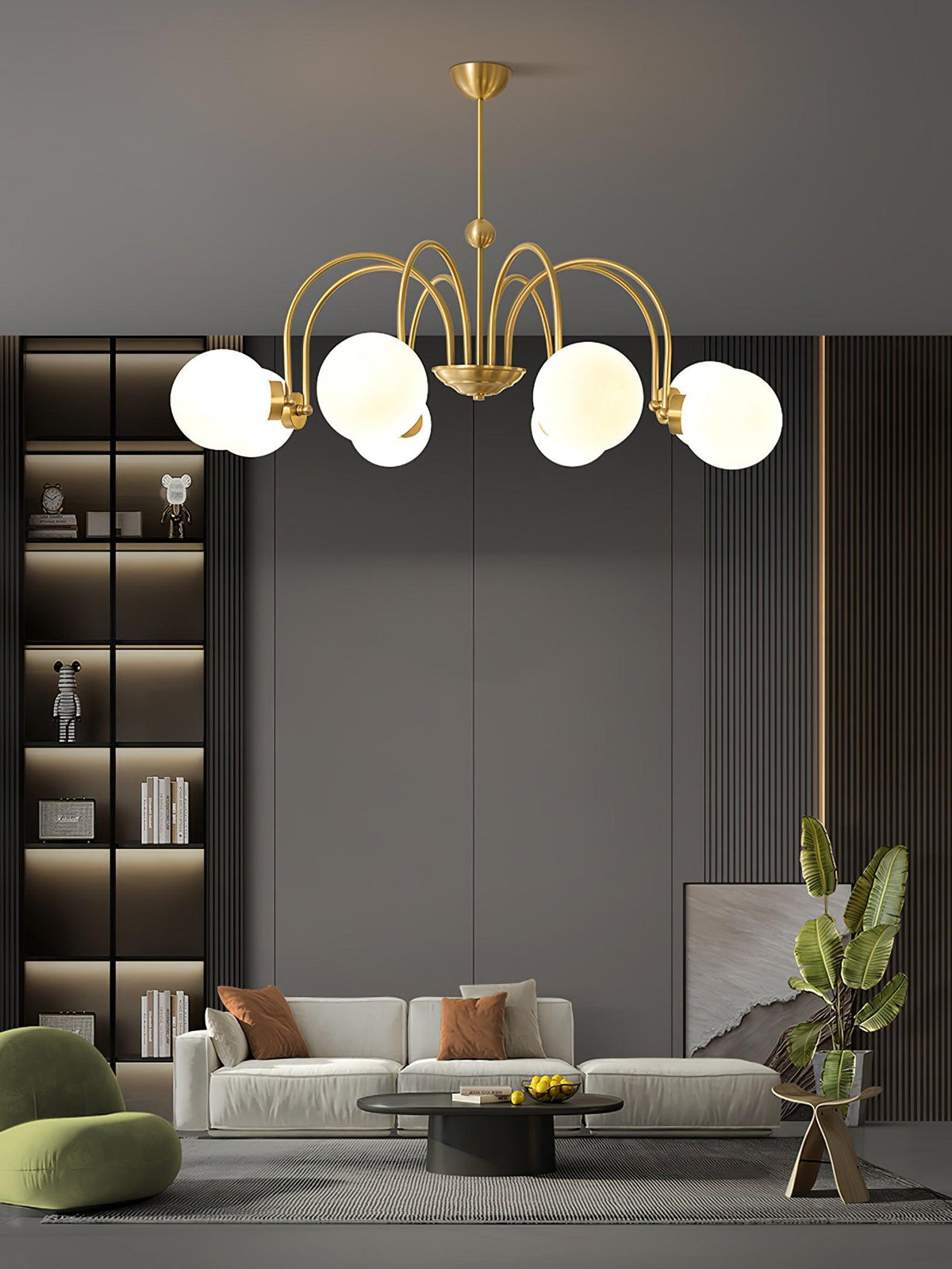 Lioruaine Luxe Glass Chandelier