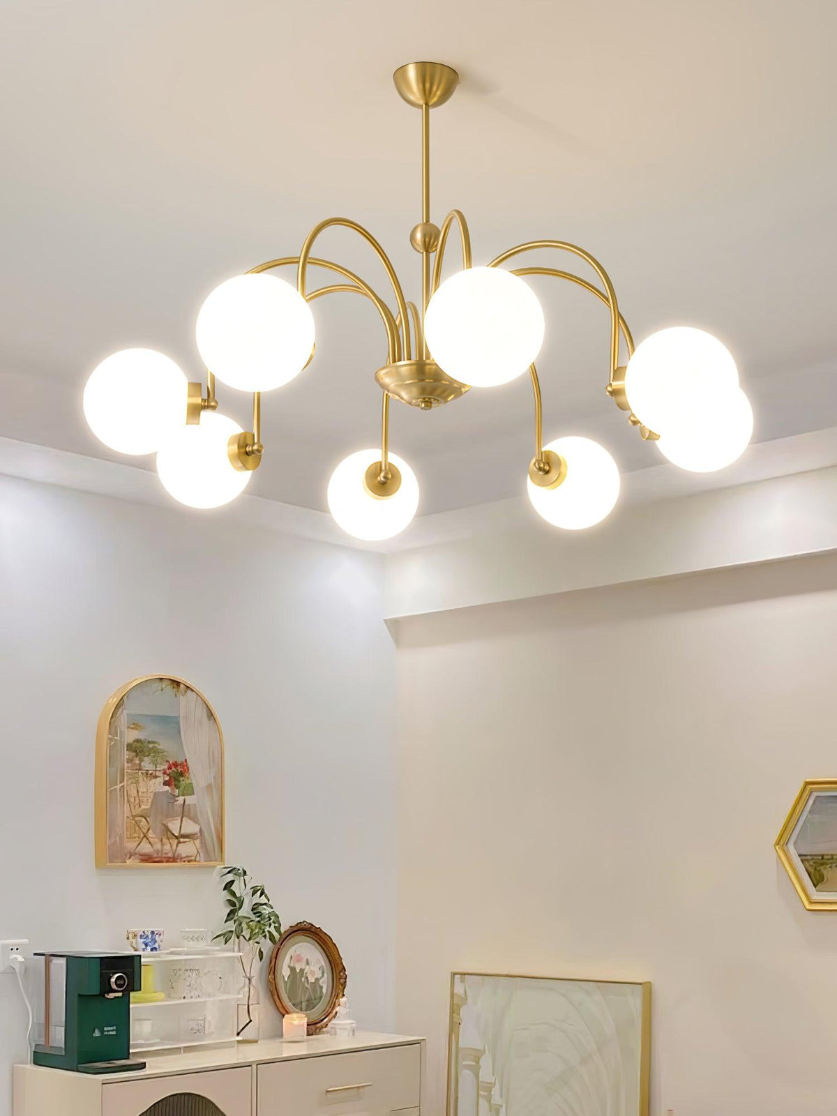 Lioruaine Luxe Glass Chandelier