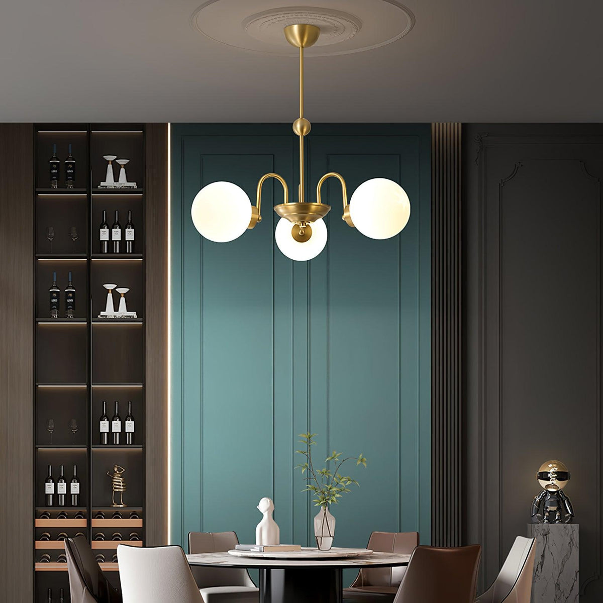 Lioruaine Luxe Glass Chandelier