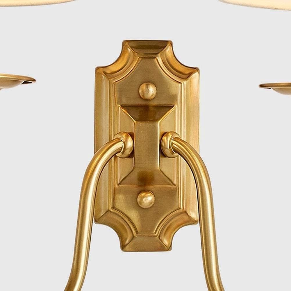 Felix Vintage Double Fabric Shades Wall Lamp