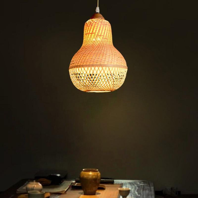 Peach Inspired Burlywood Colored Pendant Light for Living Room Unique Ceiling Light - Lamp Outdoor
