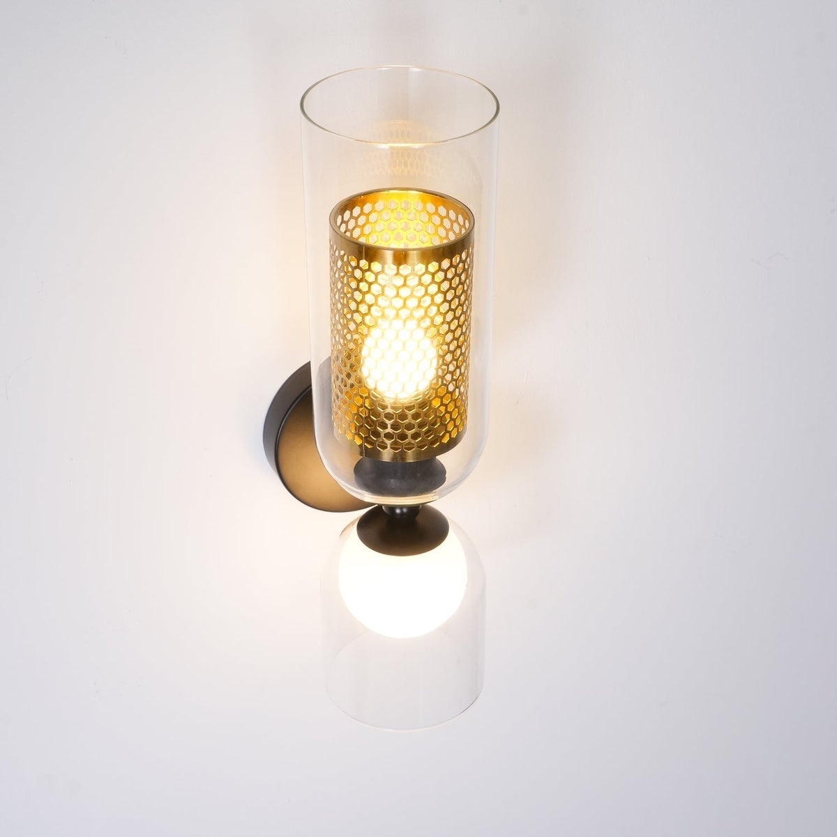 Alvynan Premium Nordic Art Glass Wall Lamp