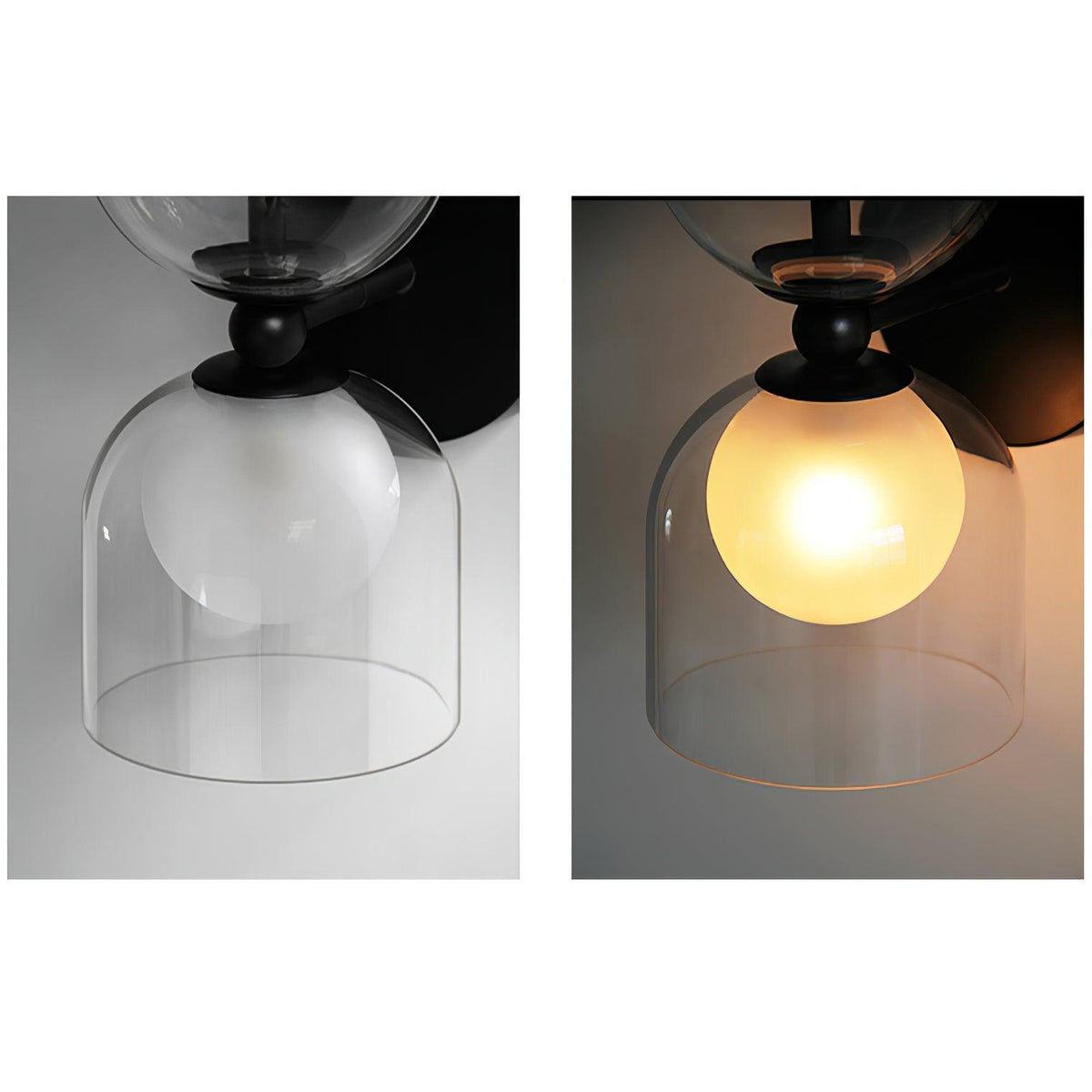 Alvynan Premium Nordic Art Glass Wall Lamp