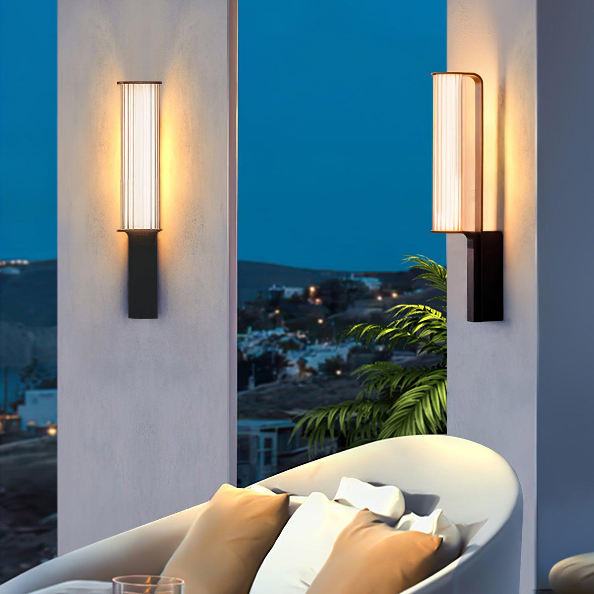 Utalionis Unique Arc LED Sconce Outdoor Lighting