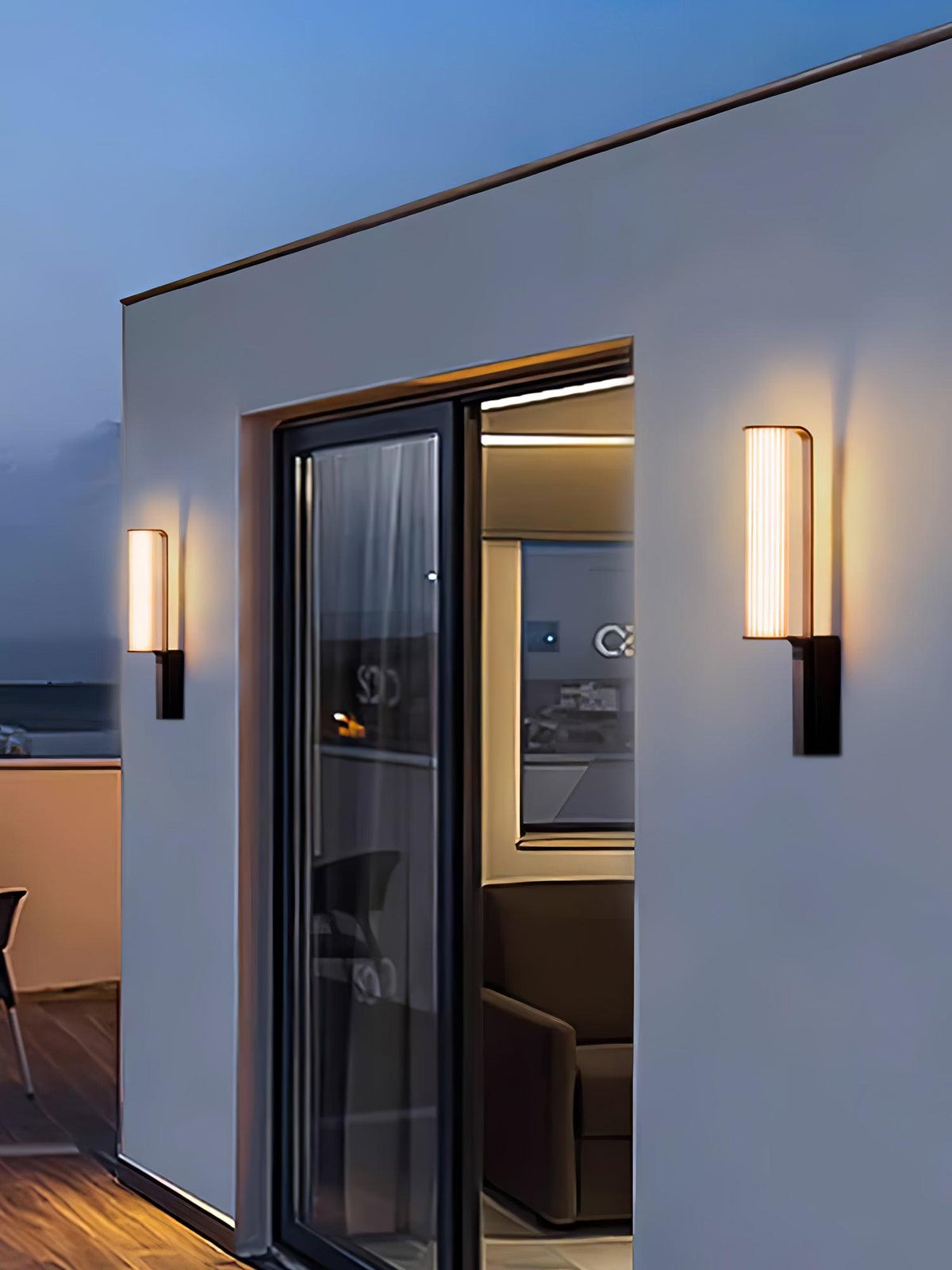 Utalionis Unique Arc LED Sconce Outdoor Lighting