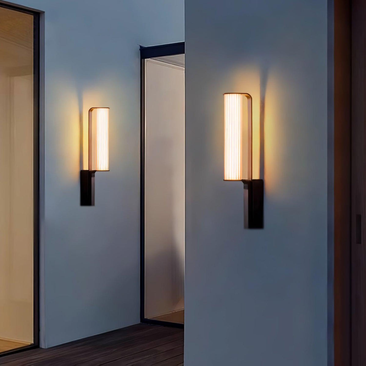 Utalionis Unique Arc LED Sconce Outdoor Lighting
