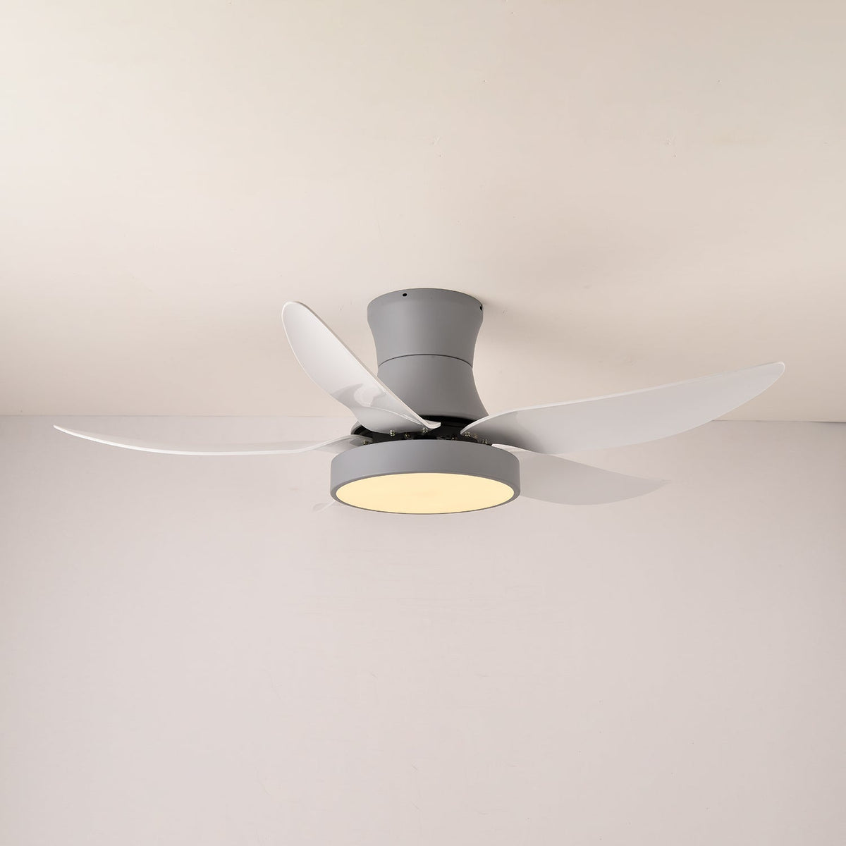 Jada Modern Black Ceiling Fan Light