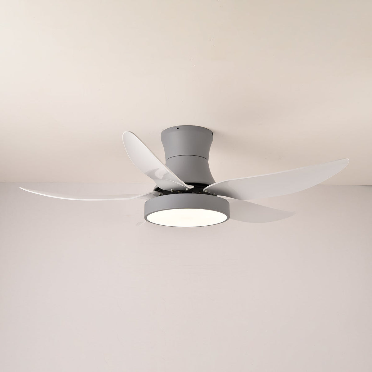 Jada Modern Black Ceiling Fan Light