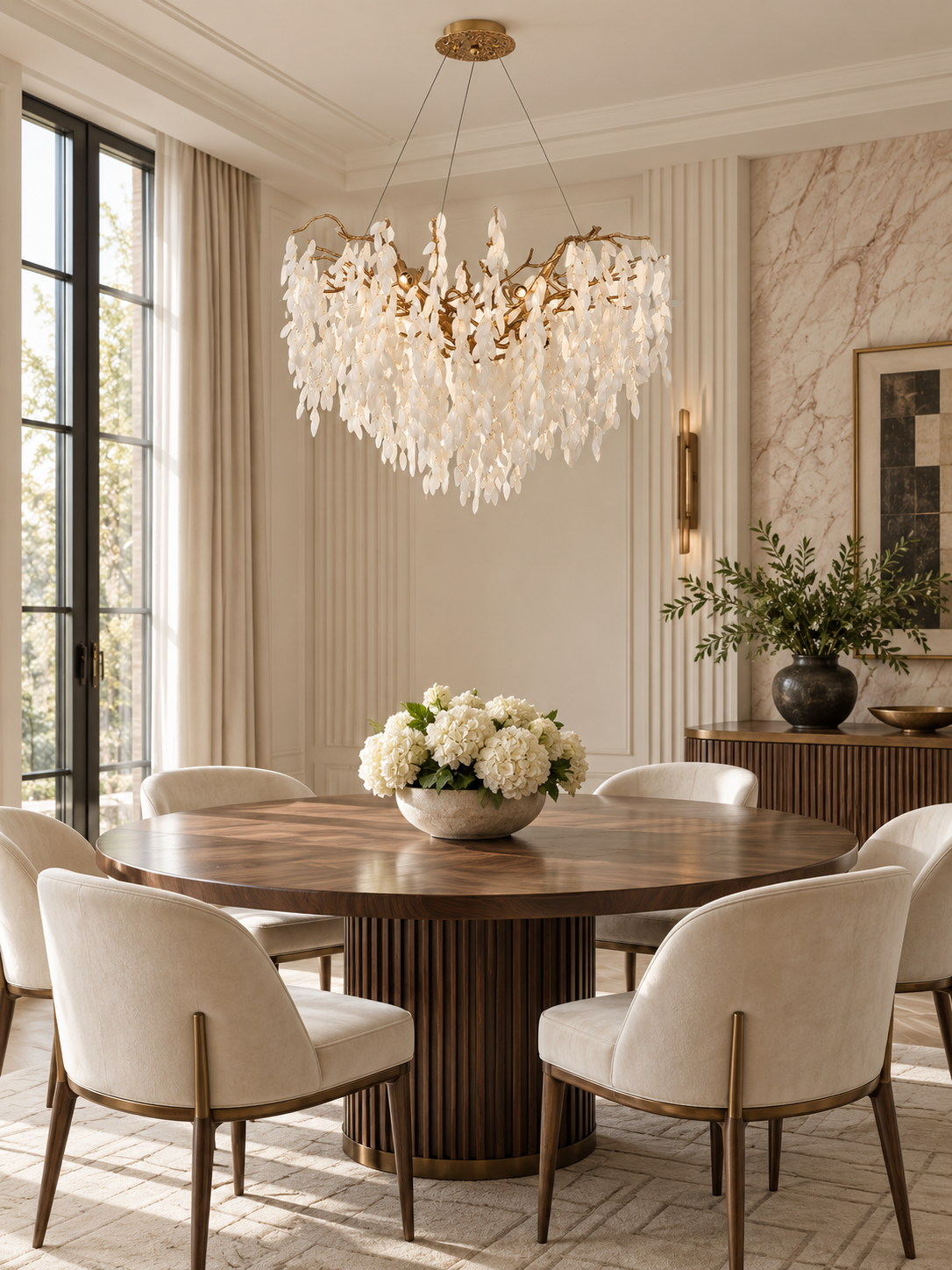Ivercombe Wisteria Waterfall Chandelier