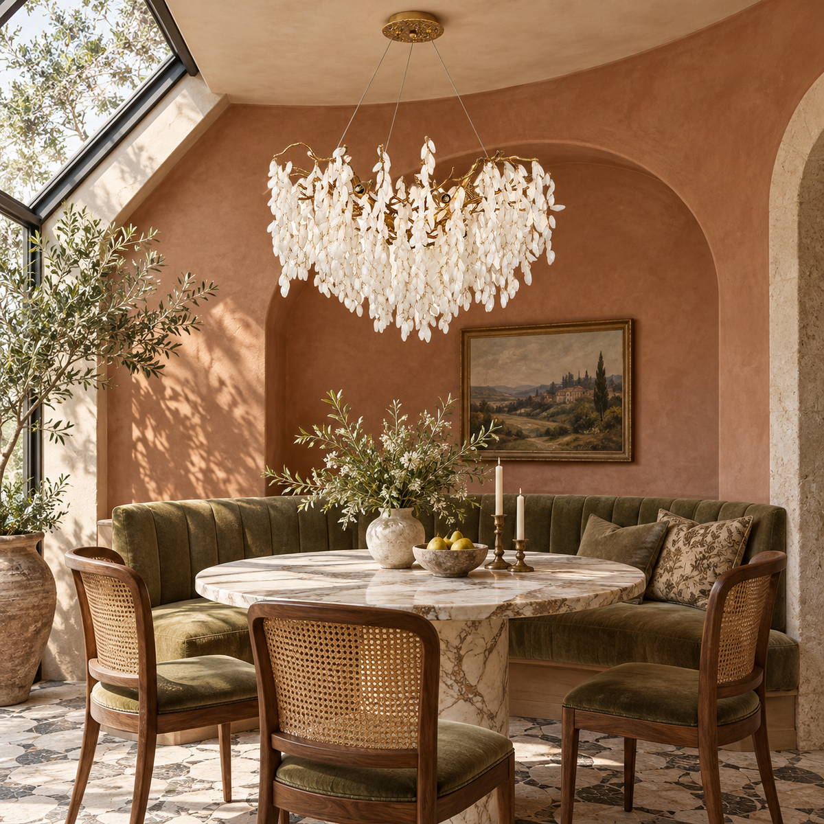 Ivercombe Wisteria Waterfall Chandelier