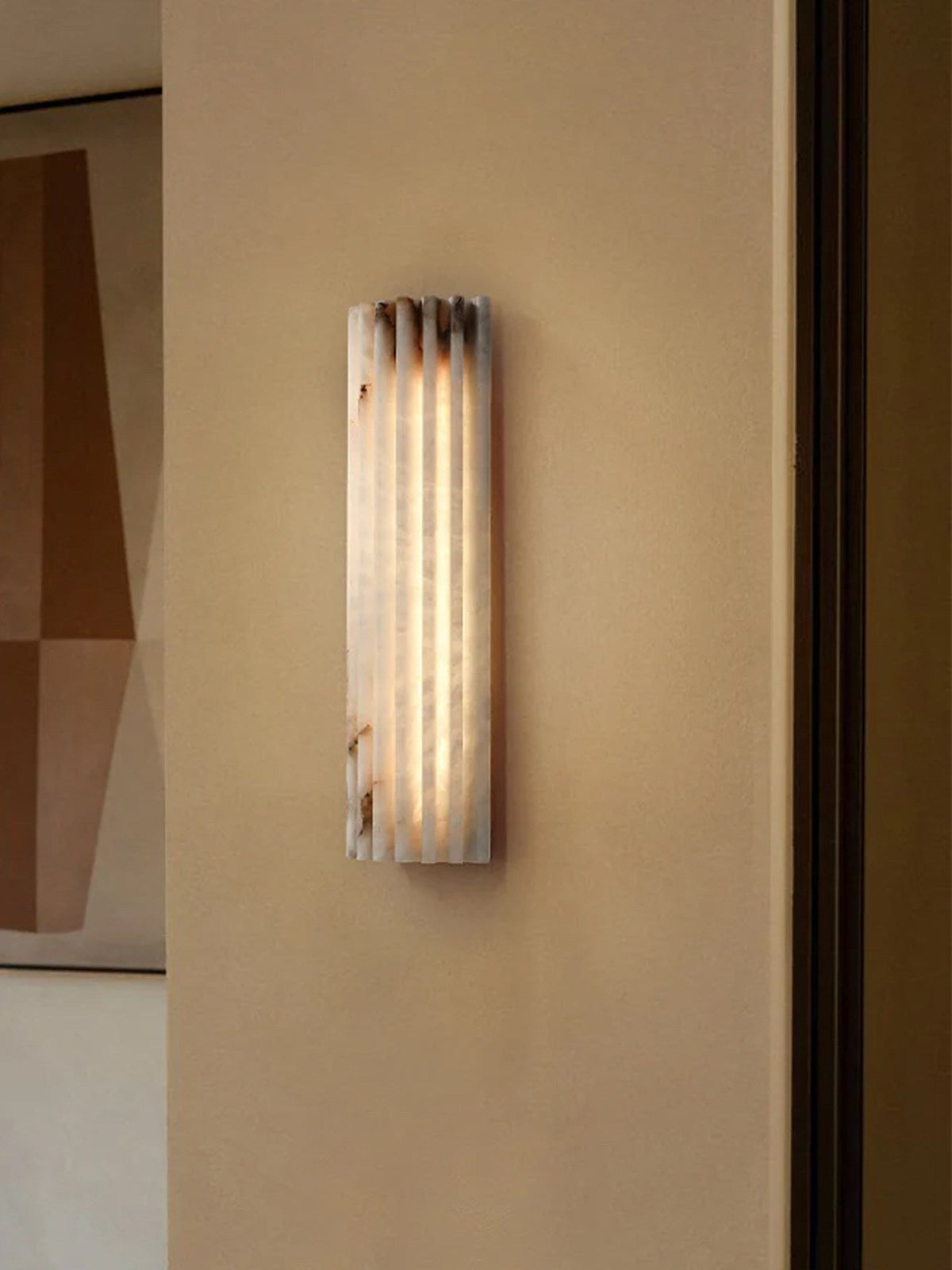 Bikel Alabaster Indoor Wall Light