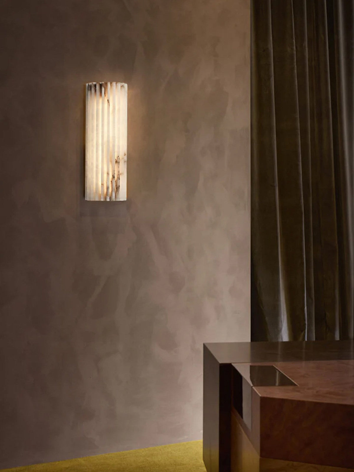 Bikel Alabaster Indoor Wall Light