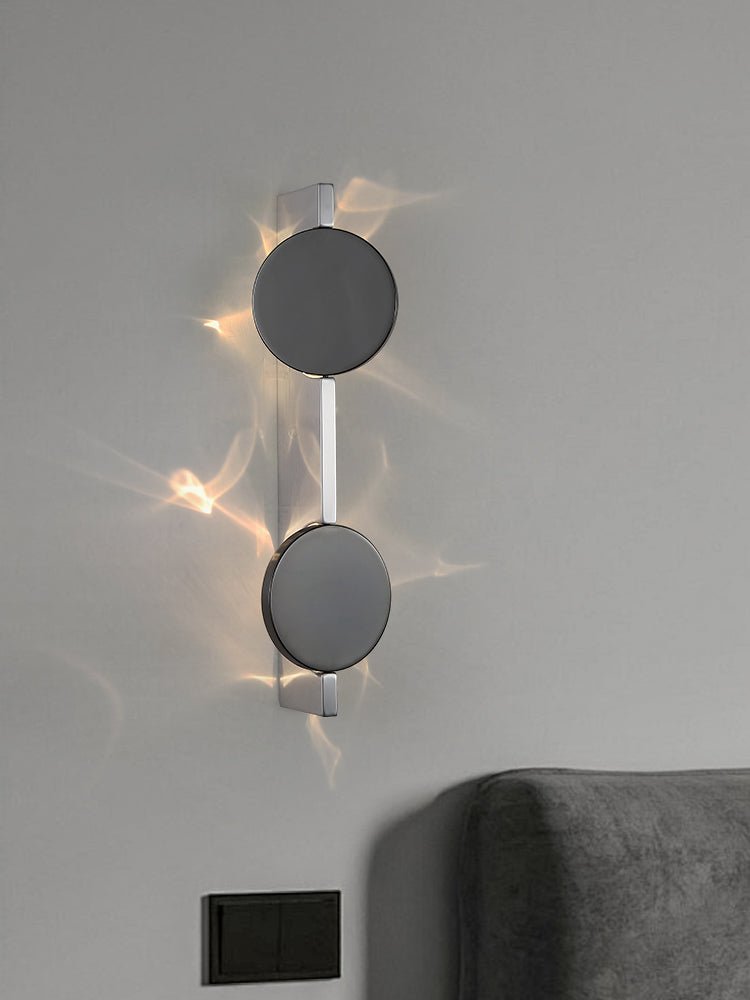 Pethr Wave Minimalist Steel Wall Lamp