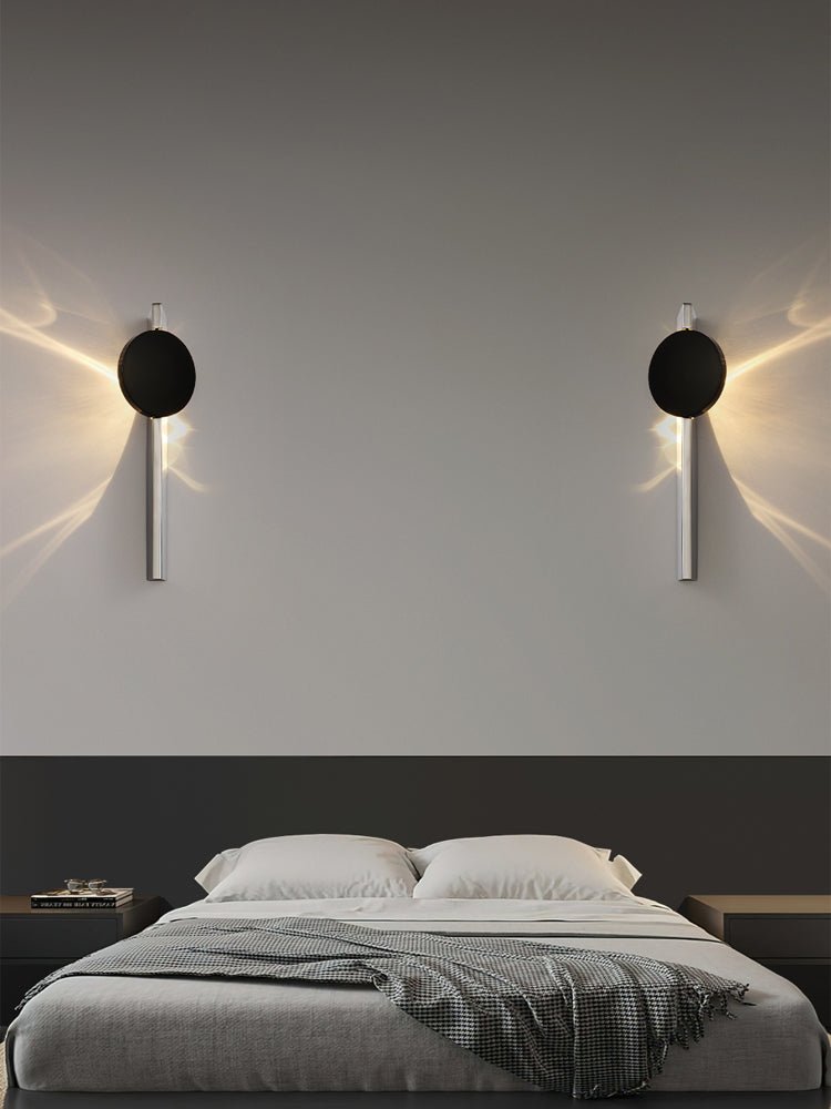 Pethr Wave Minimalist Steel Wall Lamp