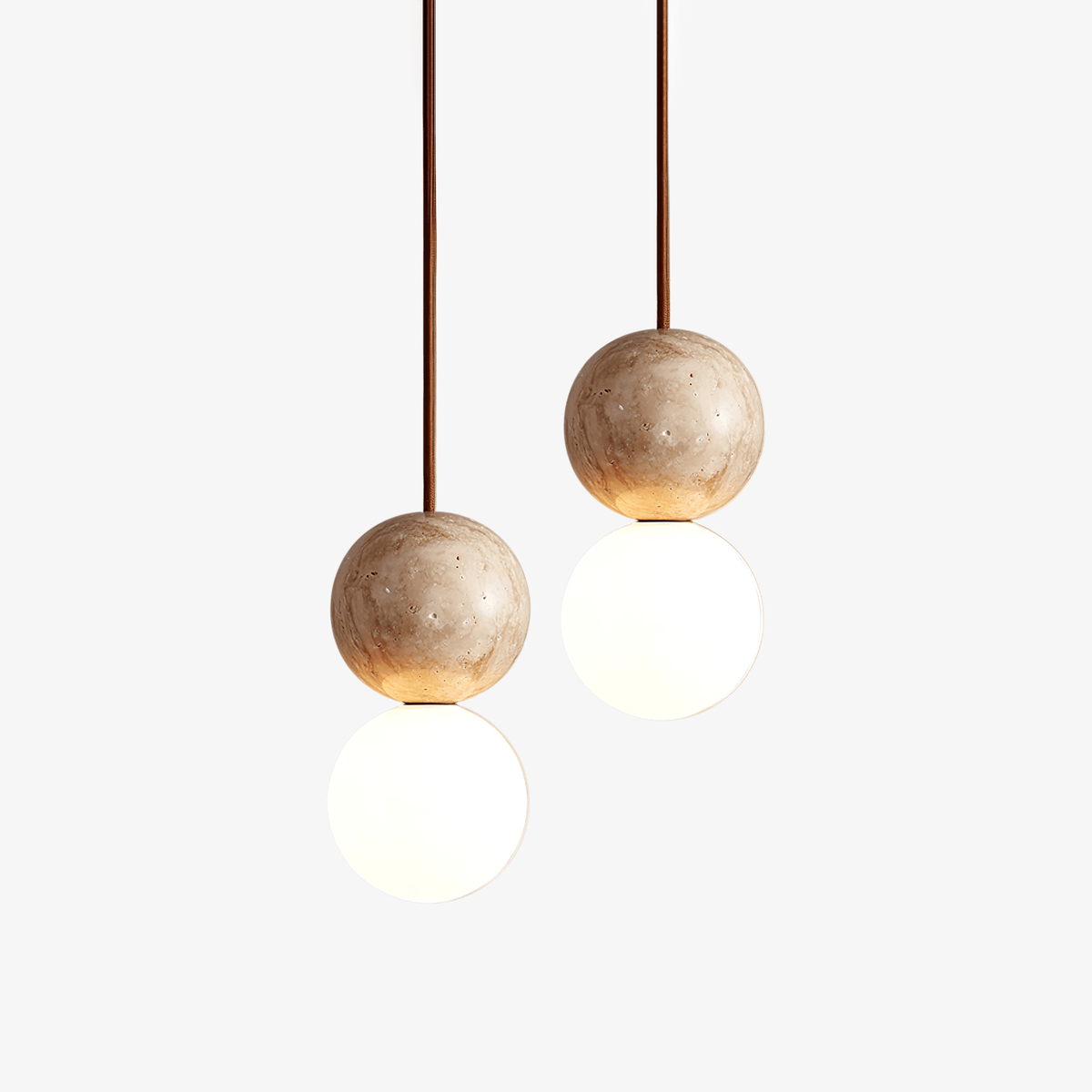 Bohya Travertine Pendant Light