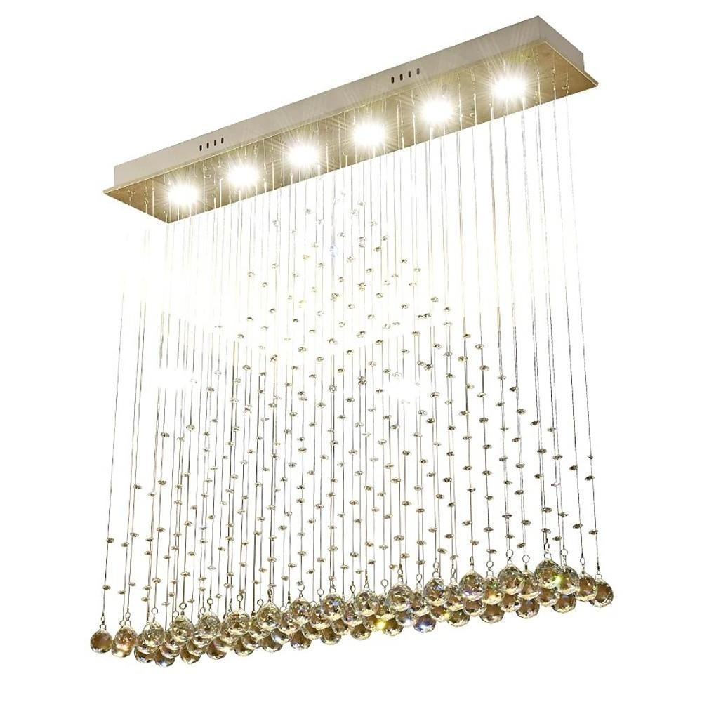 Crystal 5W LED Modern Flush Mount Lighting Chandelier Pendant Light - Lamp Outdoor