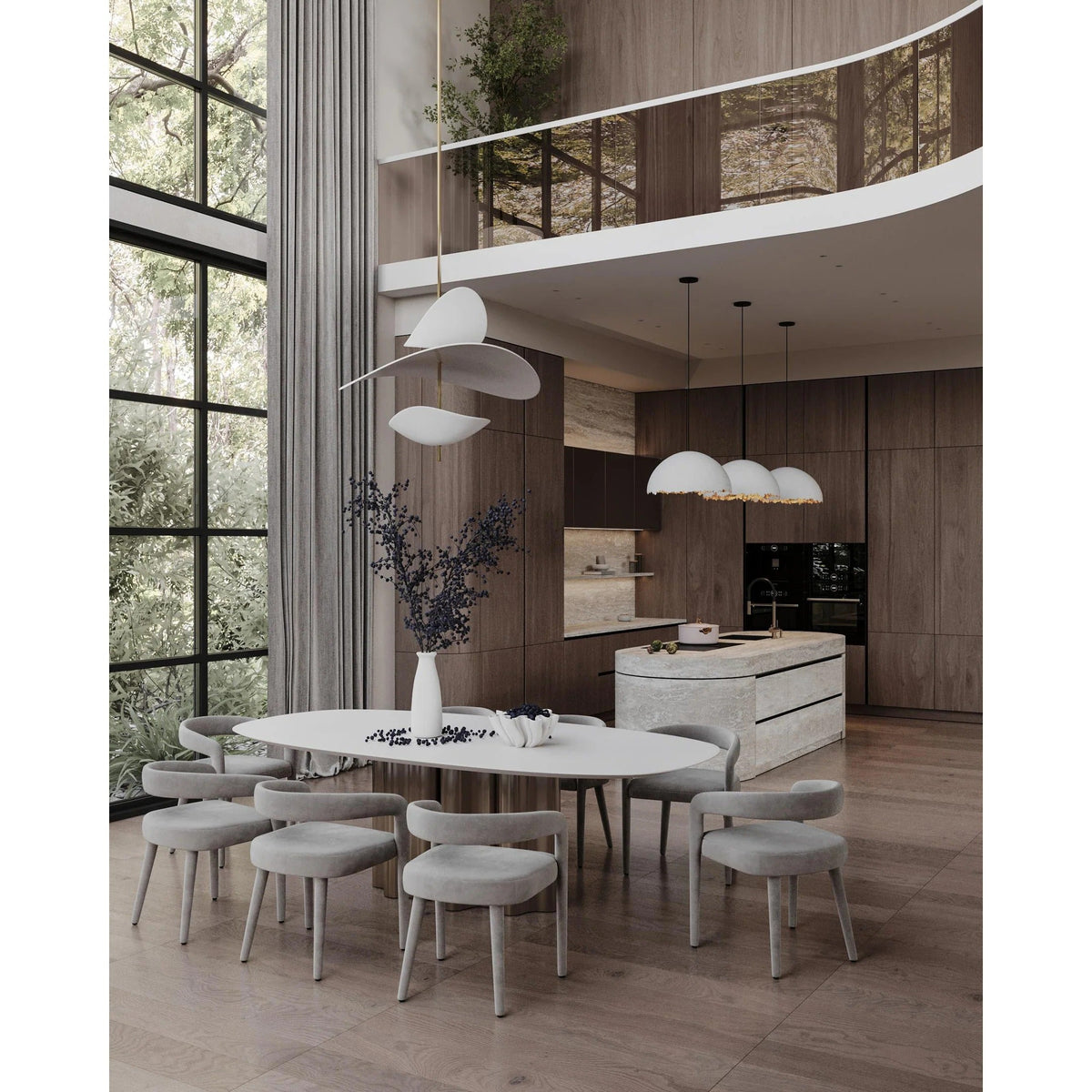 Unorara Premium Nordic Floating Pendant Lamp