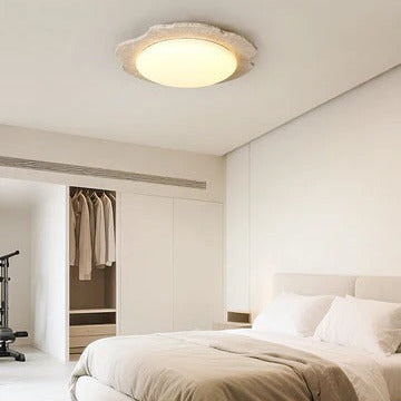 Nimbe Halo  Travertine Ceiling Light