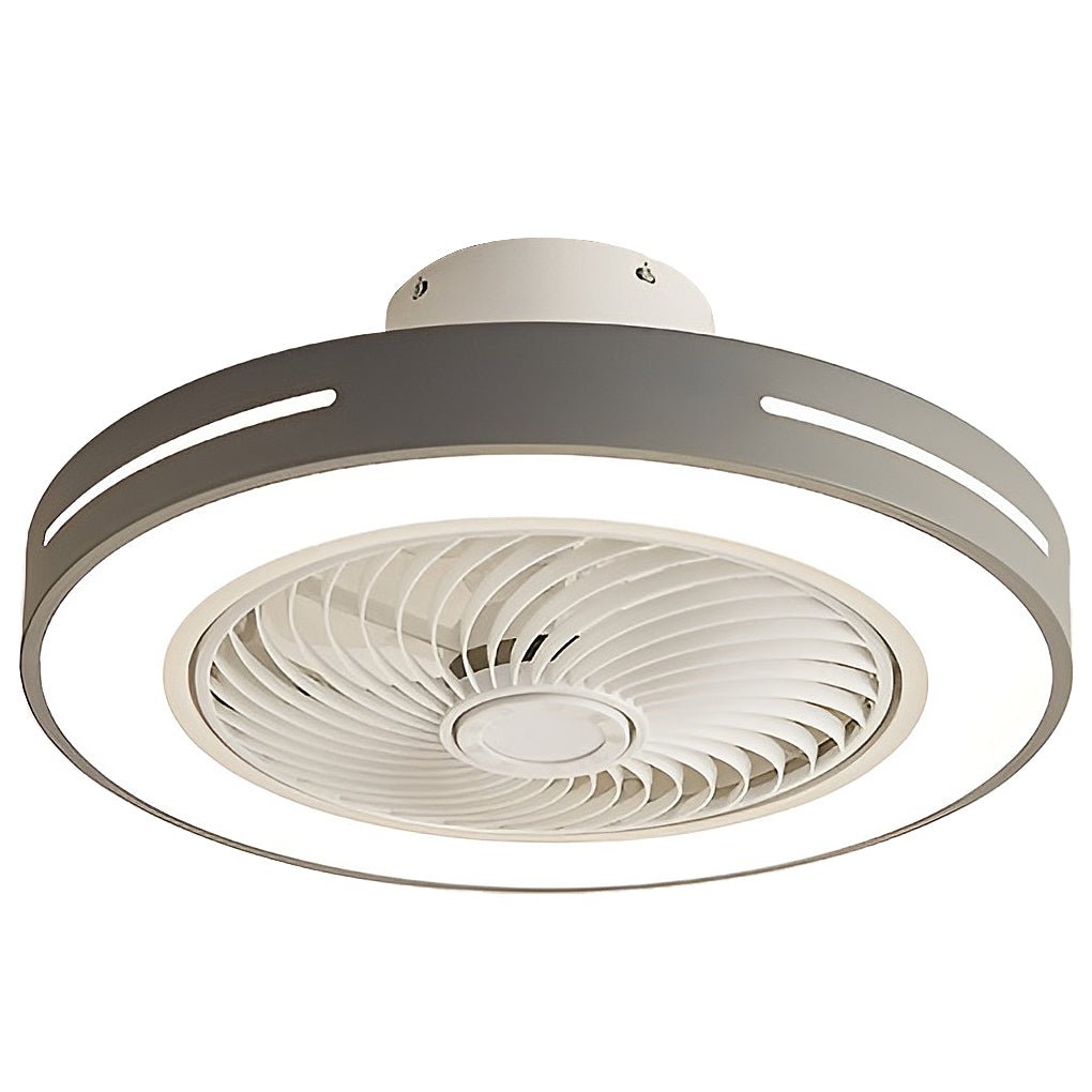 Inverter Bladed Ceiling Fans Light Intelligent Ceiling Fan Lamp with Remote Control Wind-guiding - Lamp Outdoor