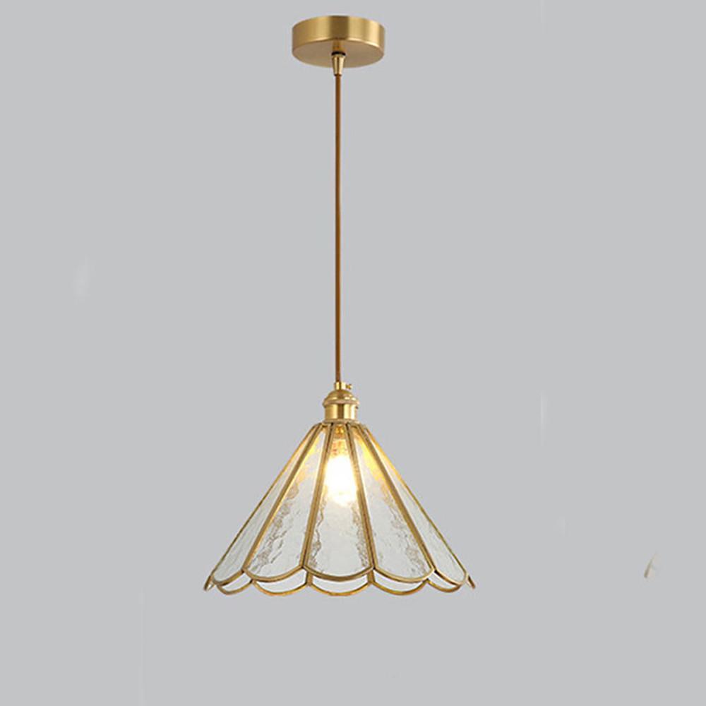 Flower Shaped Glass LED Modern Pendant Lighting Hanging Lamp Island Lights - Lamp Outdoor