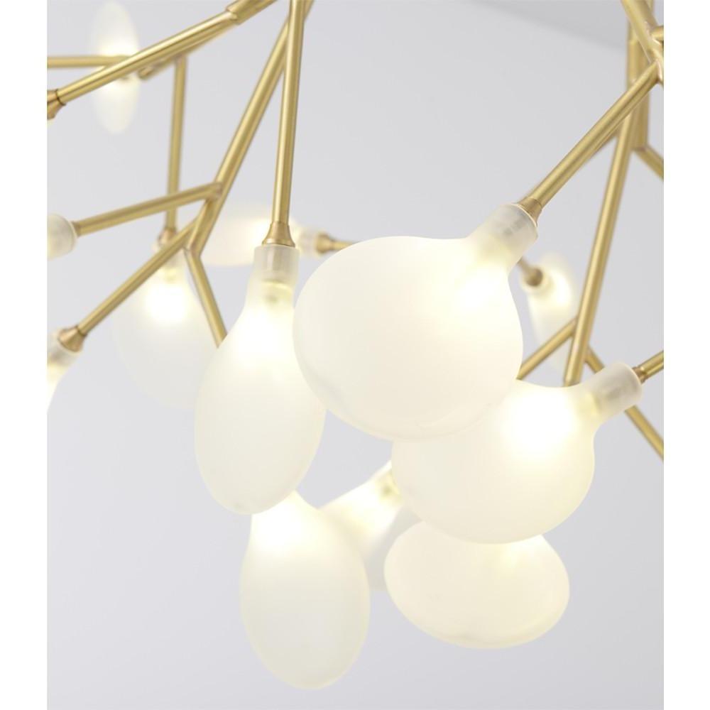 45 Lights Creative Copper Glass Design LED Modern Sputnik Chandelier - Lamp Outdoor