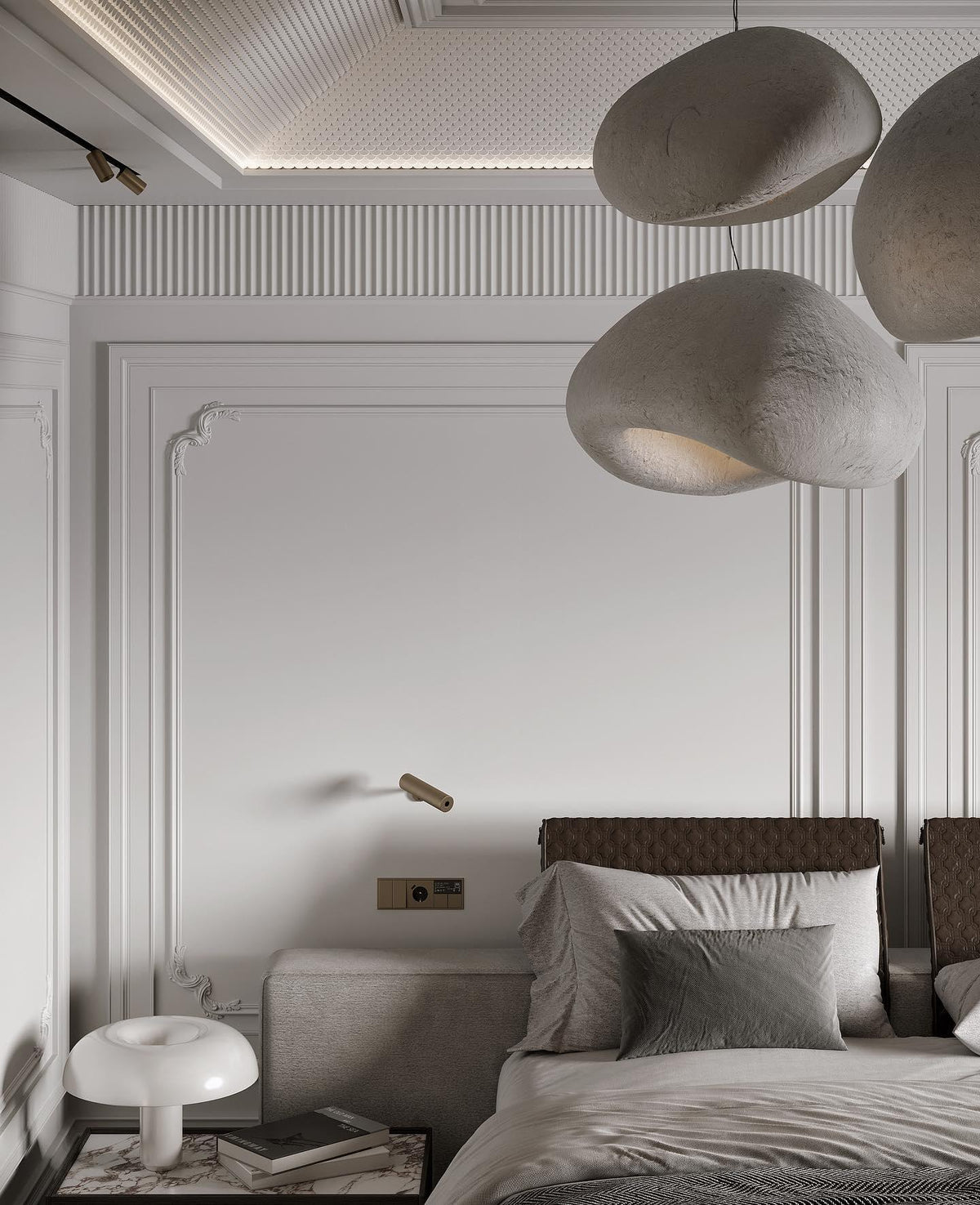 Ivinan Minimalist Cloud Style B Pendant Light