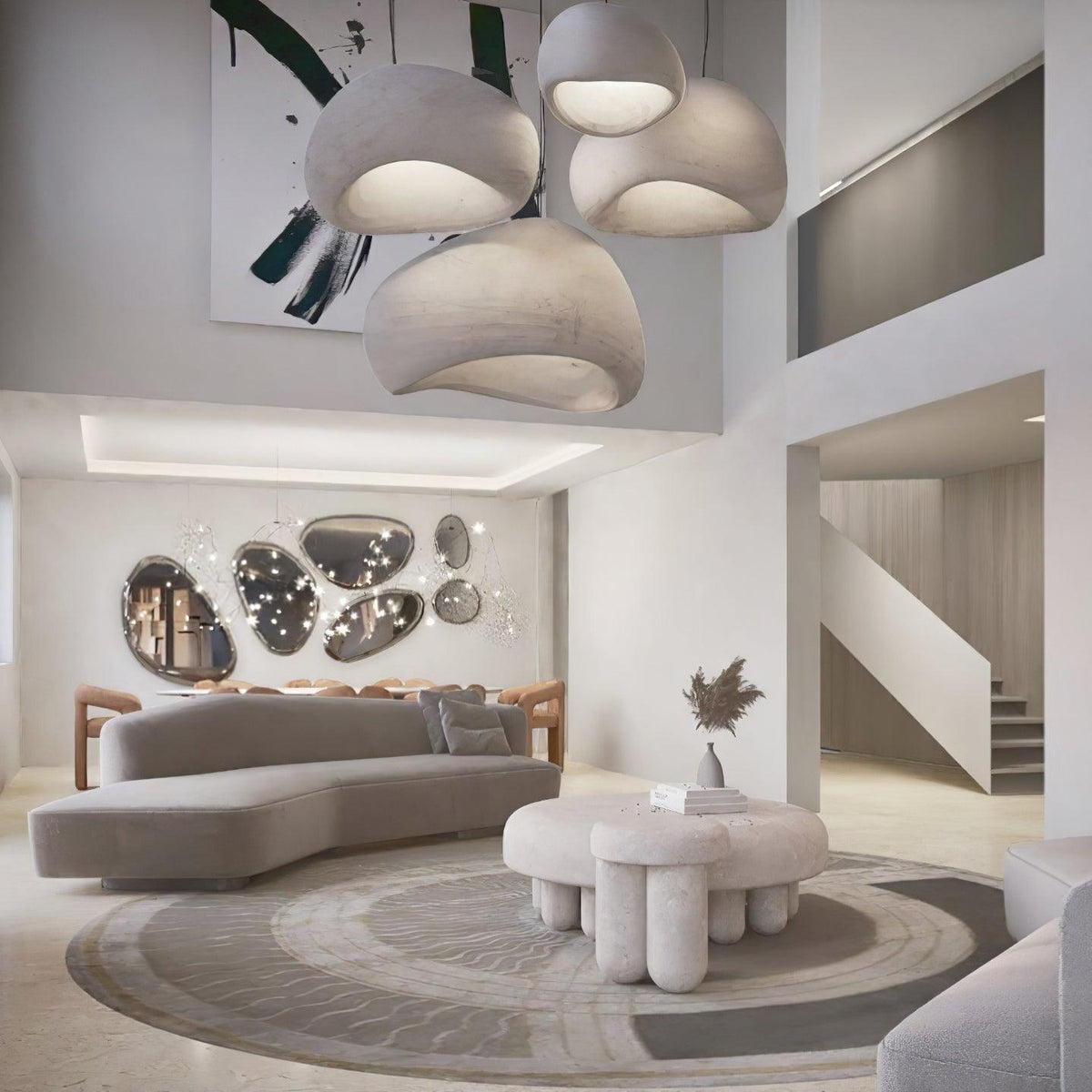 Ivinan Minimalist Cloud Style B Pendant Light