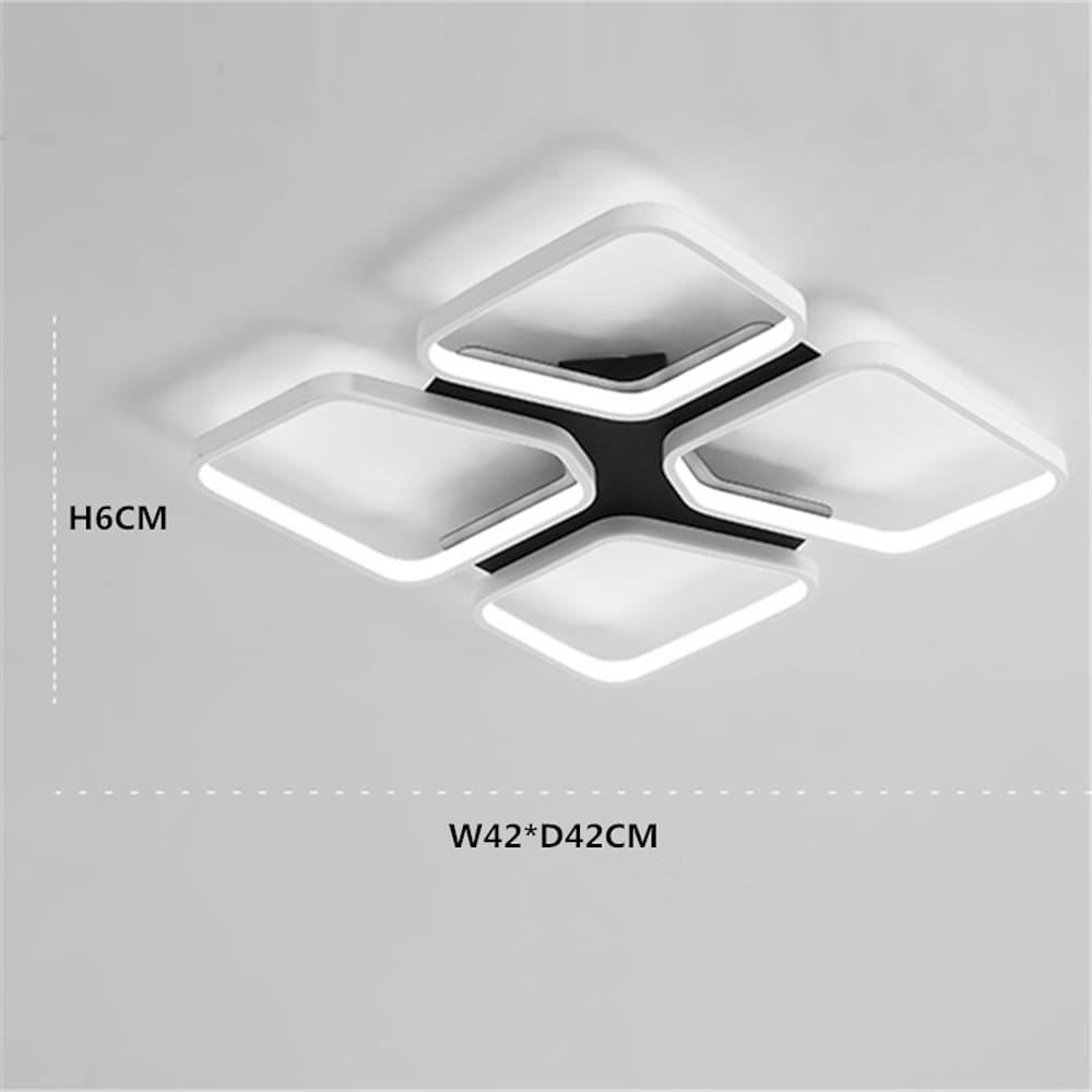 Geometric Arbitrary Flush Mount Ceiling Light Silica Gel LED Light - Lamp Outdoor