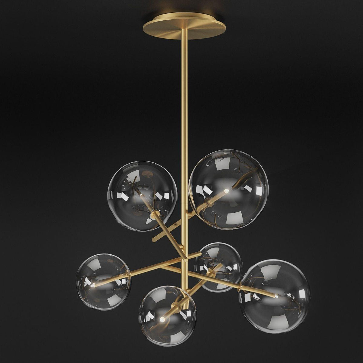Aveno Chandelier LED Clear Crystal