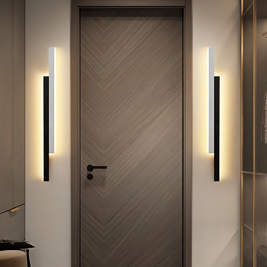 Nordic Minimalist Double Long LED Linear Lights Wall Lamp - Lamp Outdoor