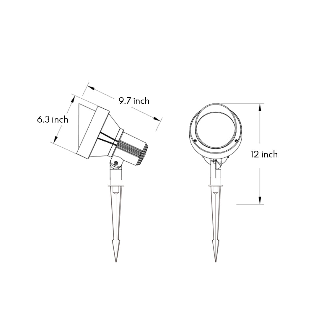 LED Ground Stake Lights Nordic Minimalist - Lamp Outdoor